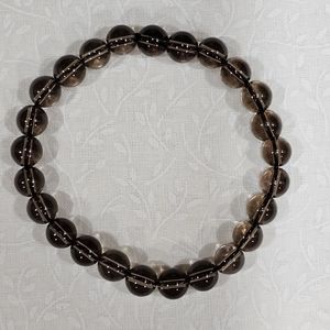 Smokey Quartz Crystal Bracelet